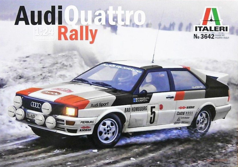 Audi Quattro - 1/24th Model Kit